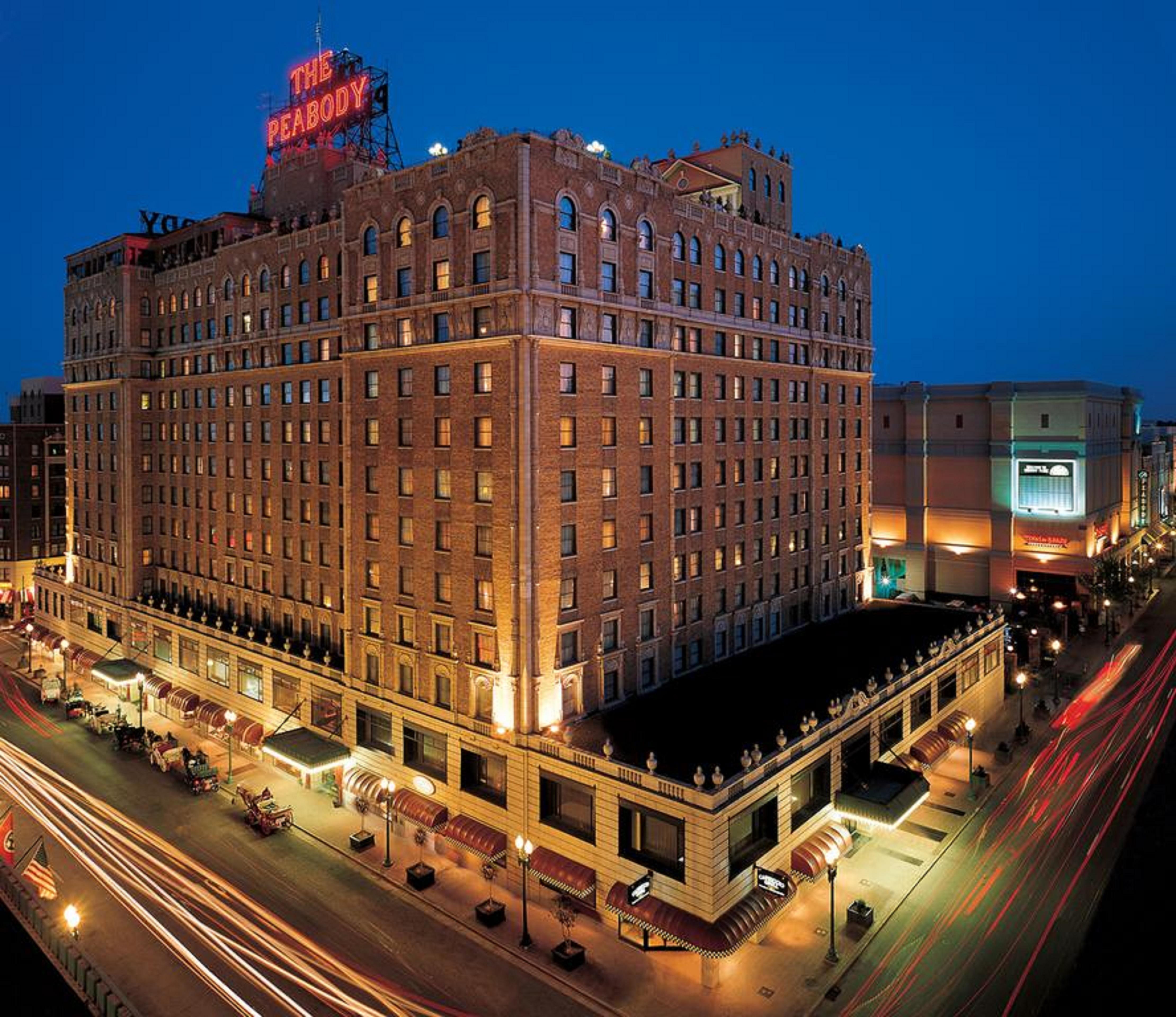 Peabody Memphis Hotell Exteriör bild